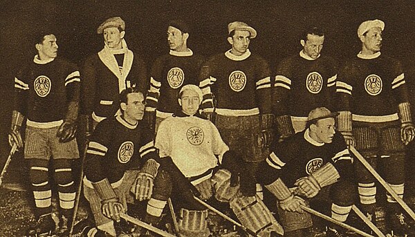 Austrian national team during 1933 World Championships