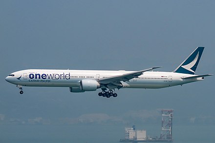 Cathay Pacific is one of the alliance's founding members.