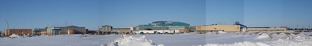 Tommy Douglas Collegiate - Shaw Centre - Bethlehem High School panorama BHS-SC-TDCComplex.jpg