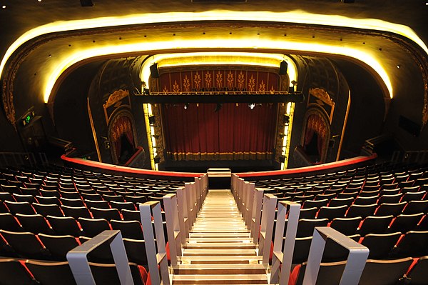 View of the stage from the Balcony.