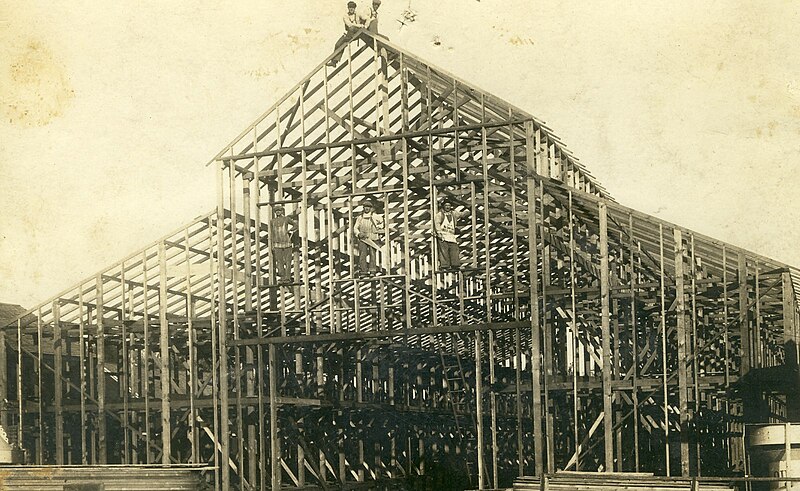 File:Barn Raising On Farm (7204619124).jpg