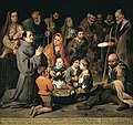 «San Diego de Alcalá dando de comer a los pobres» de Bartolomé Esteban Murillo.