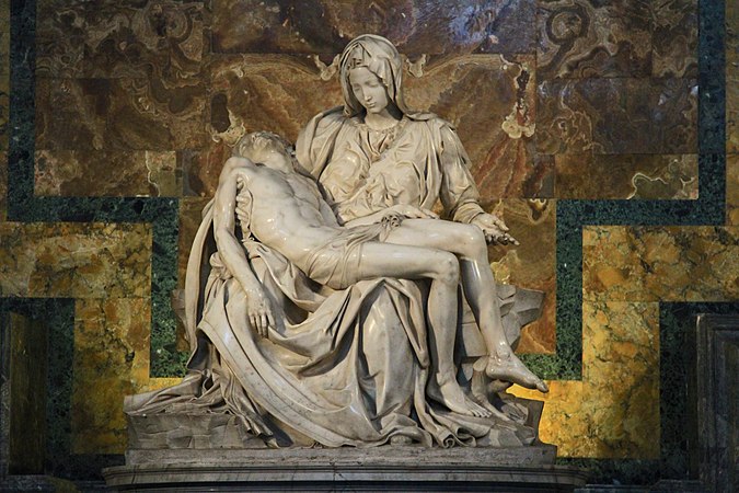 Basilica di San Pietro, Pietà di Michelangelo - panoramio.jpg