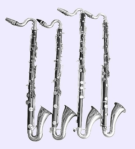 Bass Clarinet Key Chart