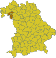 Вюрцбург на карте