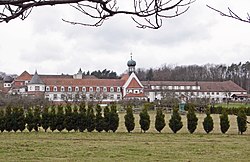 Monastery complex from the east