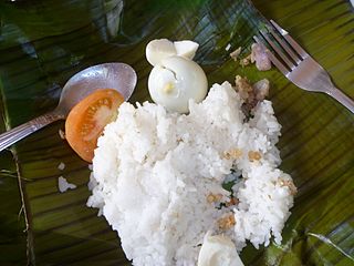 <span class="mw-page-title-main">Binalot</span> Technique in Filipino cuisine