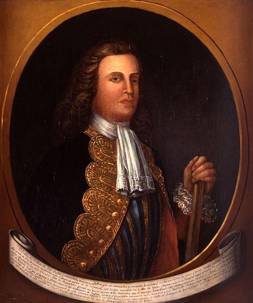 Spanish Admiral Don Blas de Lezo 1741