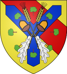 Arms of Lichères-près-Aigremont, in Burgundy