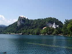 het kasteel van Bled