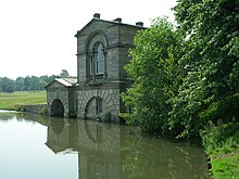 Fishing Room and Boat House built 1770-72