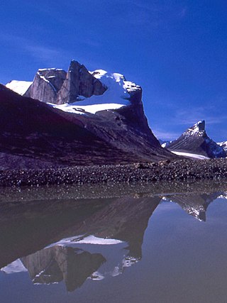 <span class="mw-page-title-main">Breidablik Peak</span> Mountain in Nunavut, Canada