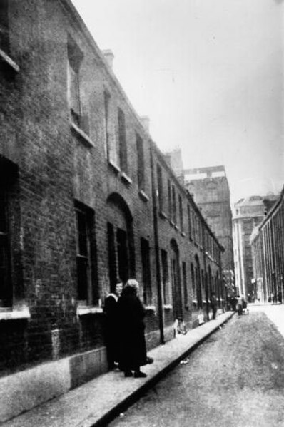 Buck's Row, site of the murder of Mary Ann Nichols