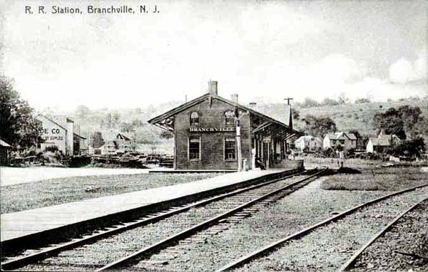 Branchville station, c. 1917