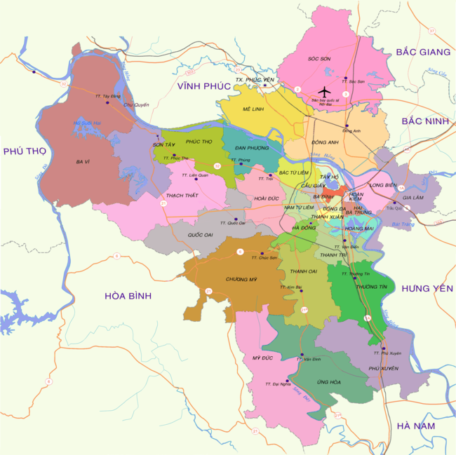 hanoi-carte