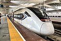 用於廣珠動車組列車的CRH6A終到珠海站