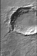 CTX Imagen de Icaria Planum que ubicación de espectáculos de imagen próxima.