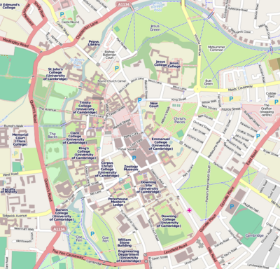 LocMap Cambridge-centrum