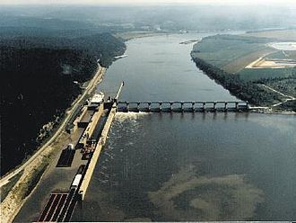 Cannelton Locks and Dam on the Ohio River Cannelton Lock and Dam.jpg