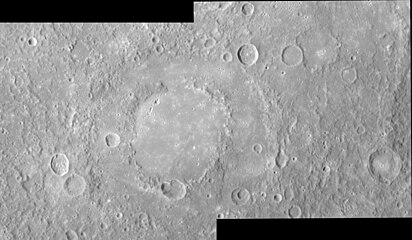 Caravaggio crater MESSENGER WAC mosaic.jpg