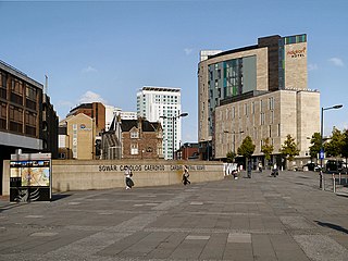 Central Square, Cardiff square in Cardiff, Wales