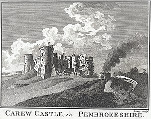 Carew Castle, in Pembrokeshire