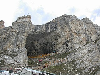 Amarnath Temple Hindu shrine in Kashmir