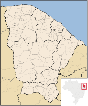 Lista de mesorregiões e microrregiões do Ceará