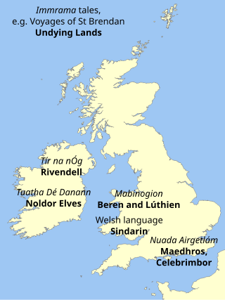 <span class="mw-page-title-main">Celtic influences on Tolkien</span> Theme in Tolkiens Middle-earth writings