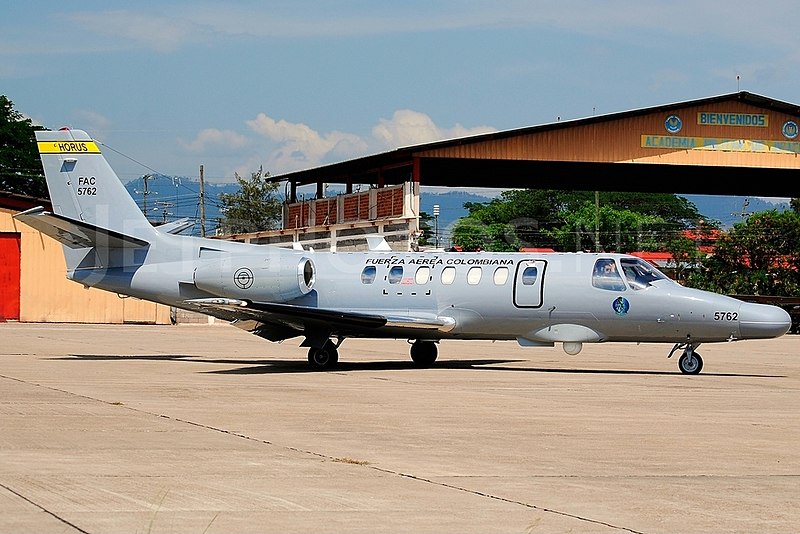 File:Cessna 560 Citation V, Colombia - Air Force JP7612555.jpg