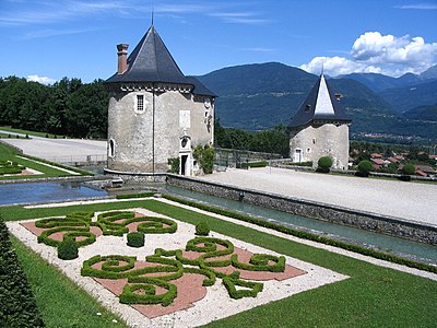 Jardins du Château du Touvet.