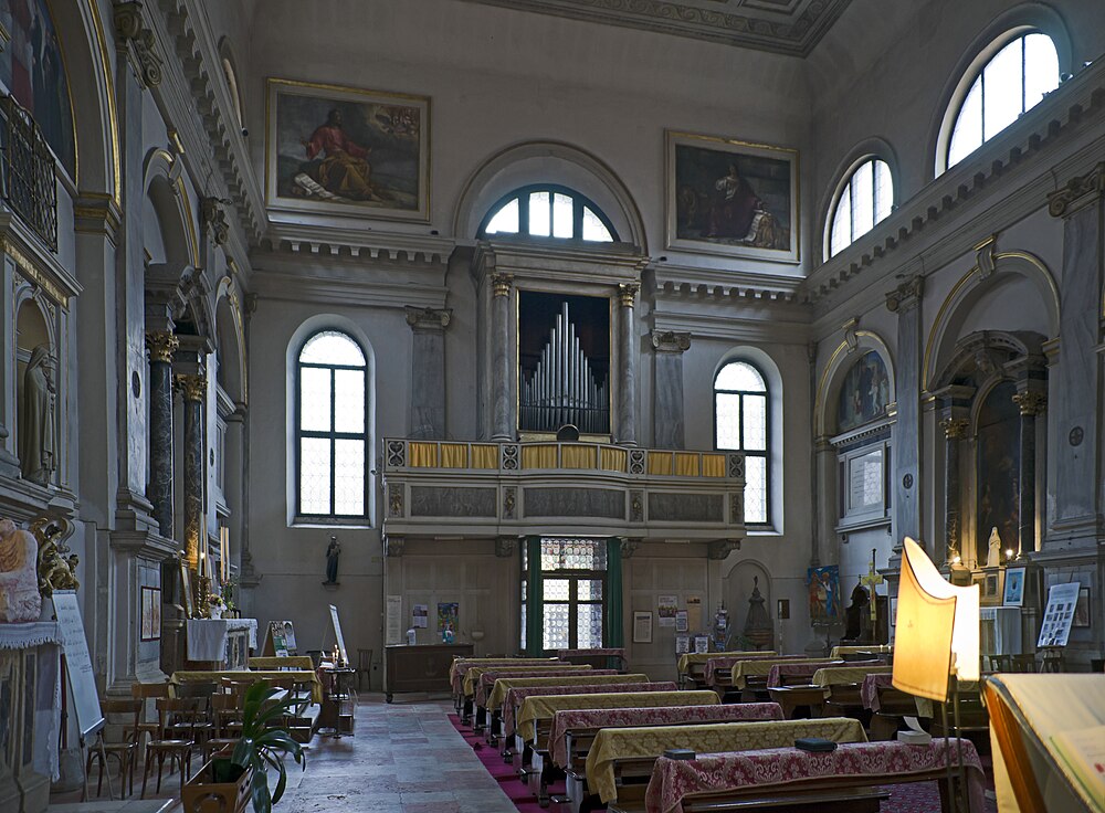 Chiesa di San Luca Venezia - organo