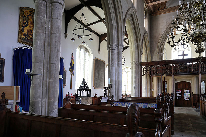 File:Church of St Mary Hatfield Broad Oak Essex England - south arcade and aisle 2.jpg