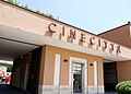 Image 29Entrance to Cinecittà in Rome, the largest film studio in Europe. (from Culture of Italy)