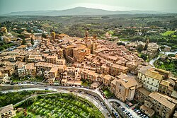 Skyline of Città della Pieve