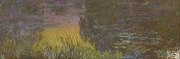 Claude Monet - The Water Lilies - Setting Sun - Google Art Project.jpg