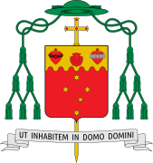 Coat of arms of Joseph Edward Strickland, Bishop Emeritus of Tyler.svg