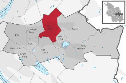 So kommt man zu Köln Merheim mit den Öffentlichen - Mehr zum Ort Hier