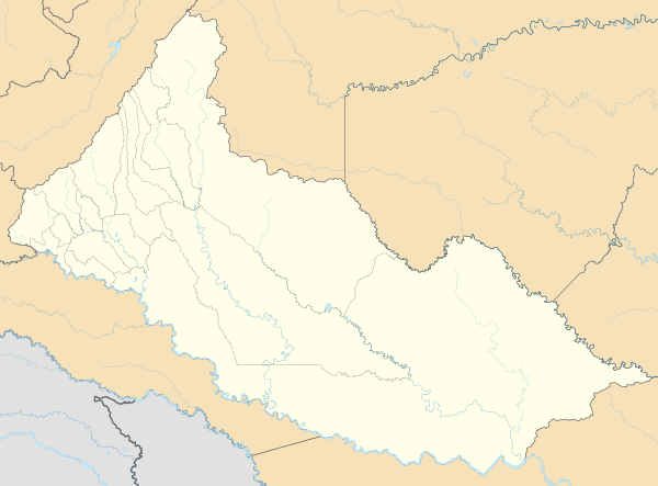 Colombia Caquetá location map.svg