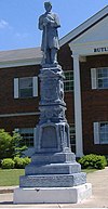 Morgantown'daki Konfederasyon Birliği Gazileri Anıtı