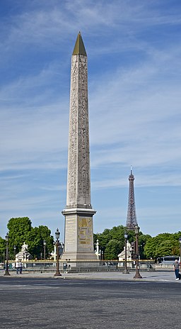 Concorde obelisque tour Eiffel