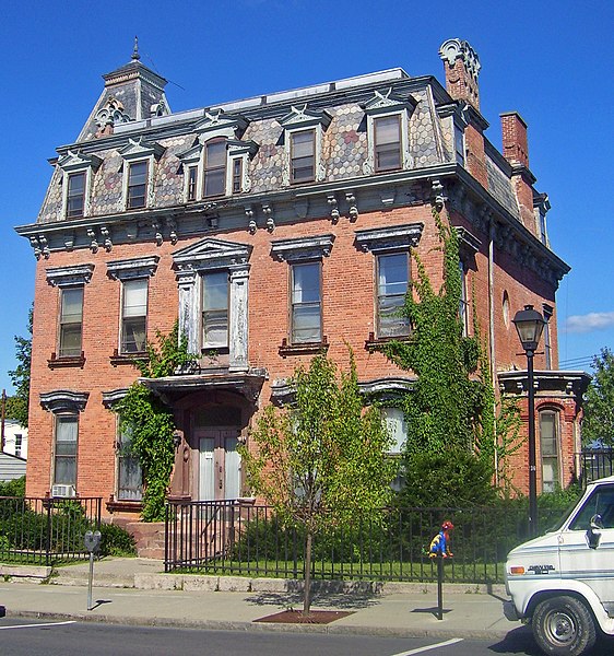 File:Cornelius Evans House, Hudson, NY.jpg