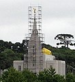 Temple under construction, January 2008