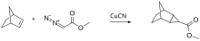 Carbene cyclopropanation Cyclopropanation.svg