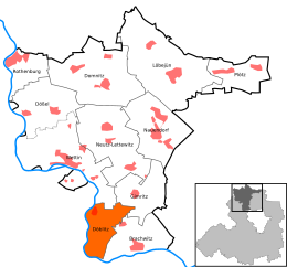 Döblitz – Mappa