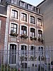 De straatgevel van het huis waar de dichter Adolphe Hardy werd geboren