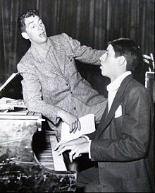 Colgate Comedy Hour Dean Martin Jerry Lewis Colgate Comedy Hour early 1950s.JPG