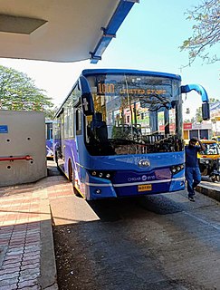 <span class="mw-page-title-main">Hubli-Dharwad Bus Rapid Transit System</span> Bus system in Hubballi and Dharwad, India