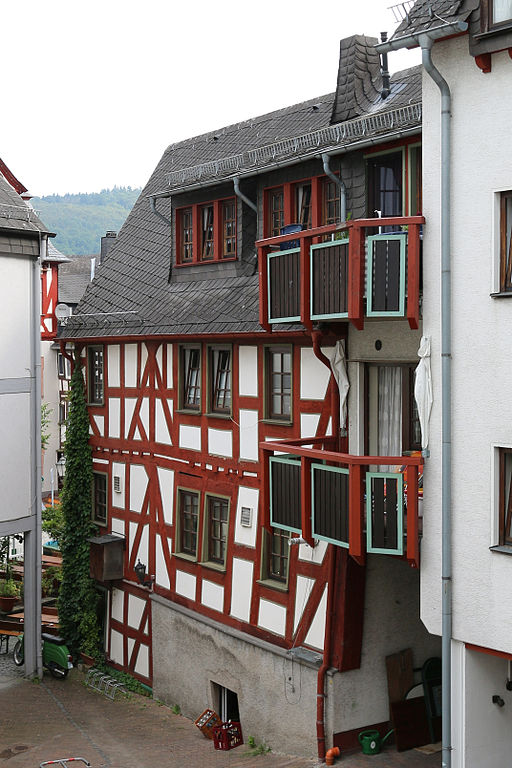 Dillenburg - Fachwerkhaus Erbsengasse 1 (KD.HE 132537 1 08.2015)