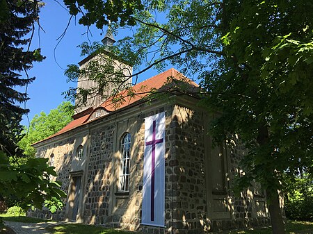 Dorfkirche Mahlow Südostansicht